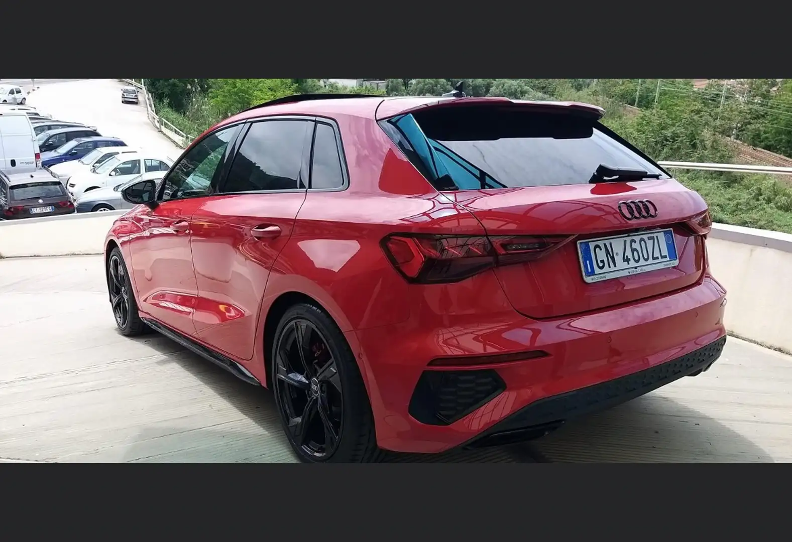 Audi A3 A3 2020 Sportback  2.0 tdi S line edition Rosso - 1