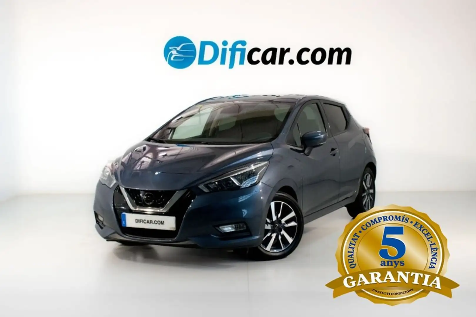 Nissan Micra 898 GASOLINA 90 5P Gris - 1