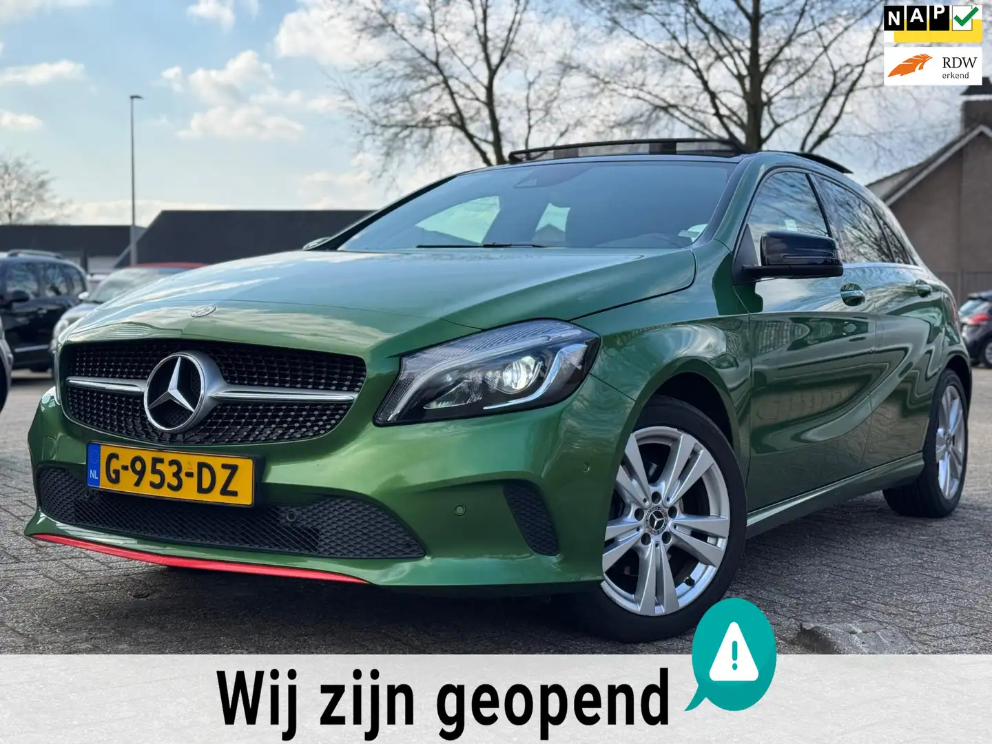 Mercedes-Benz A 200 d Business Solution AMG PANORAMA DAK NAVI PDC KEY Vert - 1