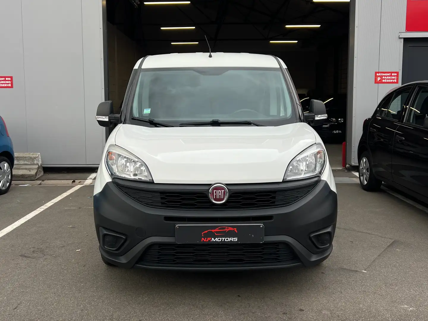 Fiat Doblo Doblo 1.3 Multijet 3 places Airco  ✅ Blanc - 1
