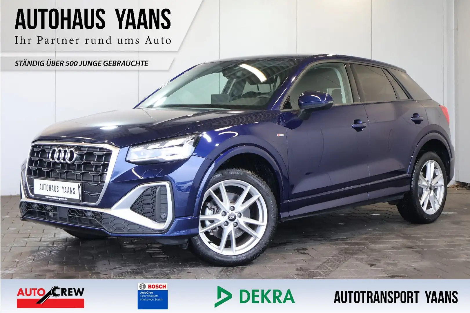 Audi Q2 35 TDI S-Line VIRTUAL+CARPLAY+MATRIX+KEY+18" Blau - 1