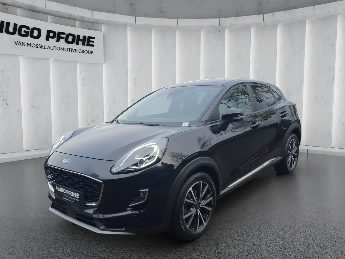 Ford Puma Titanium 1.0 EB MHEV LED | GJR | SHZ | PDC | Navi Schwarz - 1