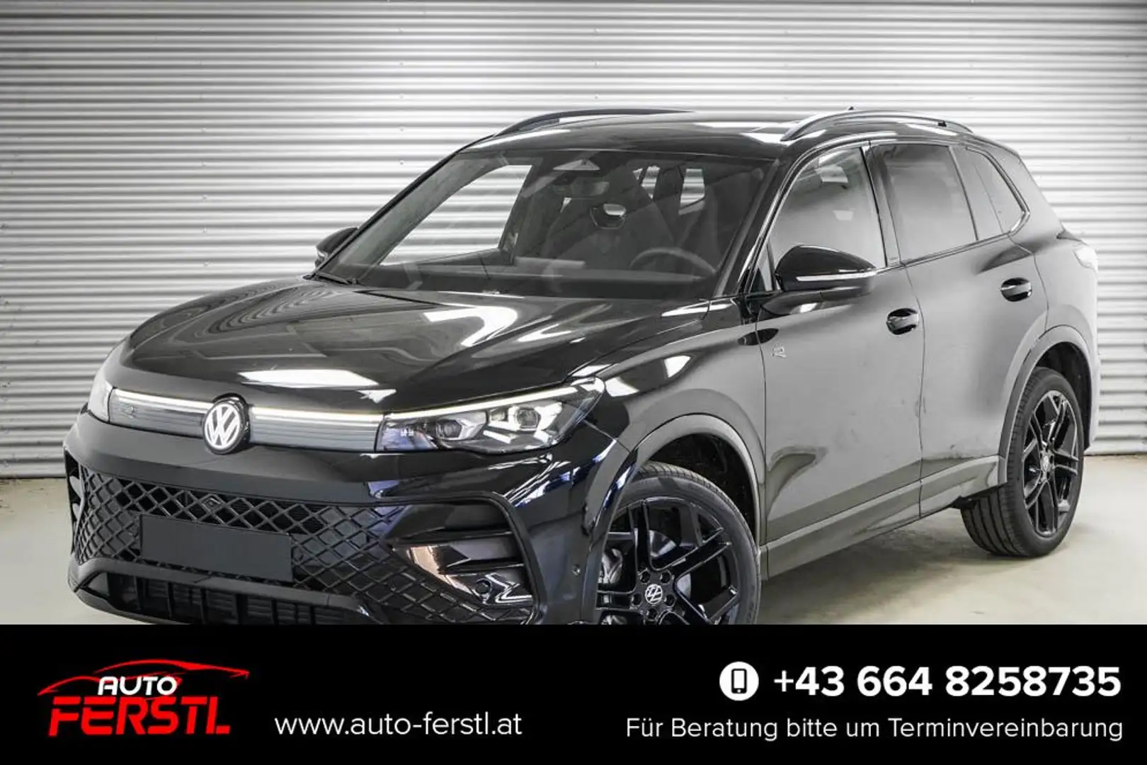 Volkswagen Tiguan 2,0 TDI DSG 4Motion R-Line - LAGER 142 kW (193 ... Schwarz - 1