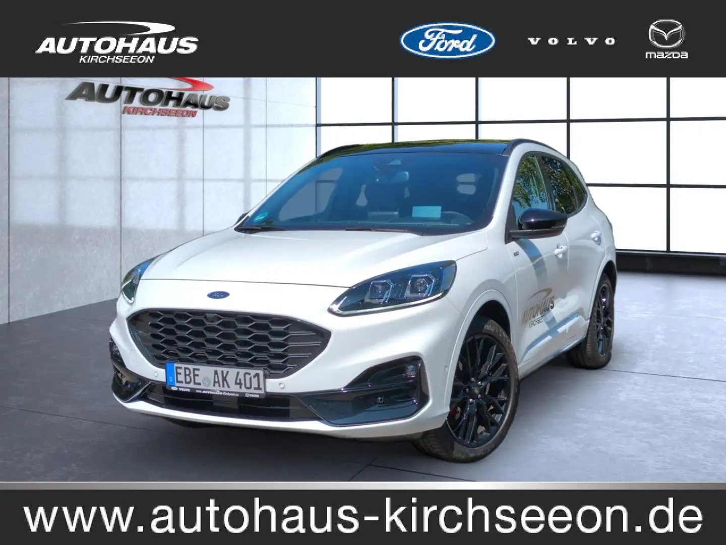 Ford Kuga 2.0 EcoBlue ST-Line X Black Package AWD Autom Weiß - 1