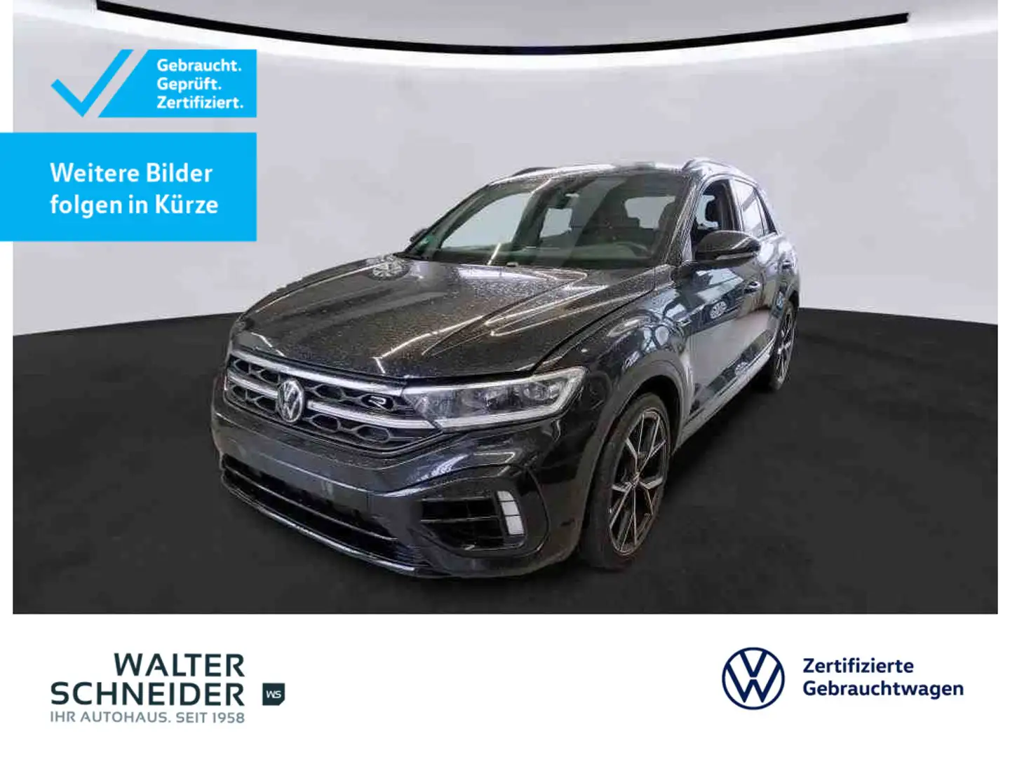 Volkswagen T-Roc 2.0 TSI DSG 4Motion R Navi IQ.Light AHK Schwarz - 1