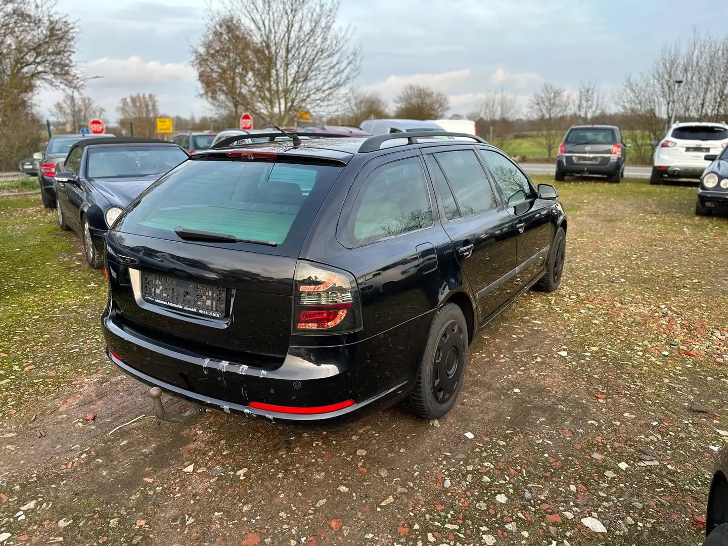 Skoda Octavia Combi Elegance Zwart - 2