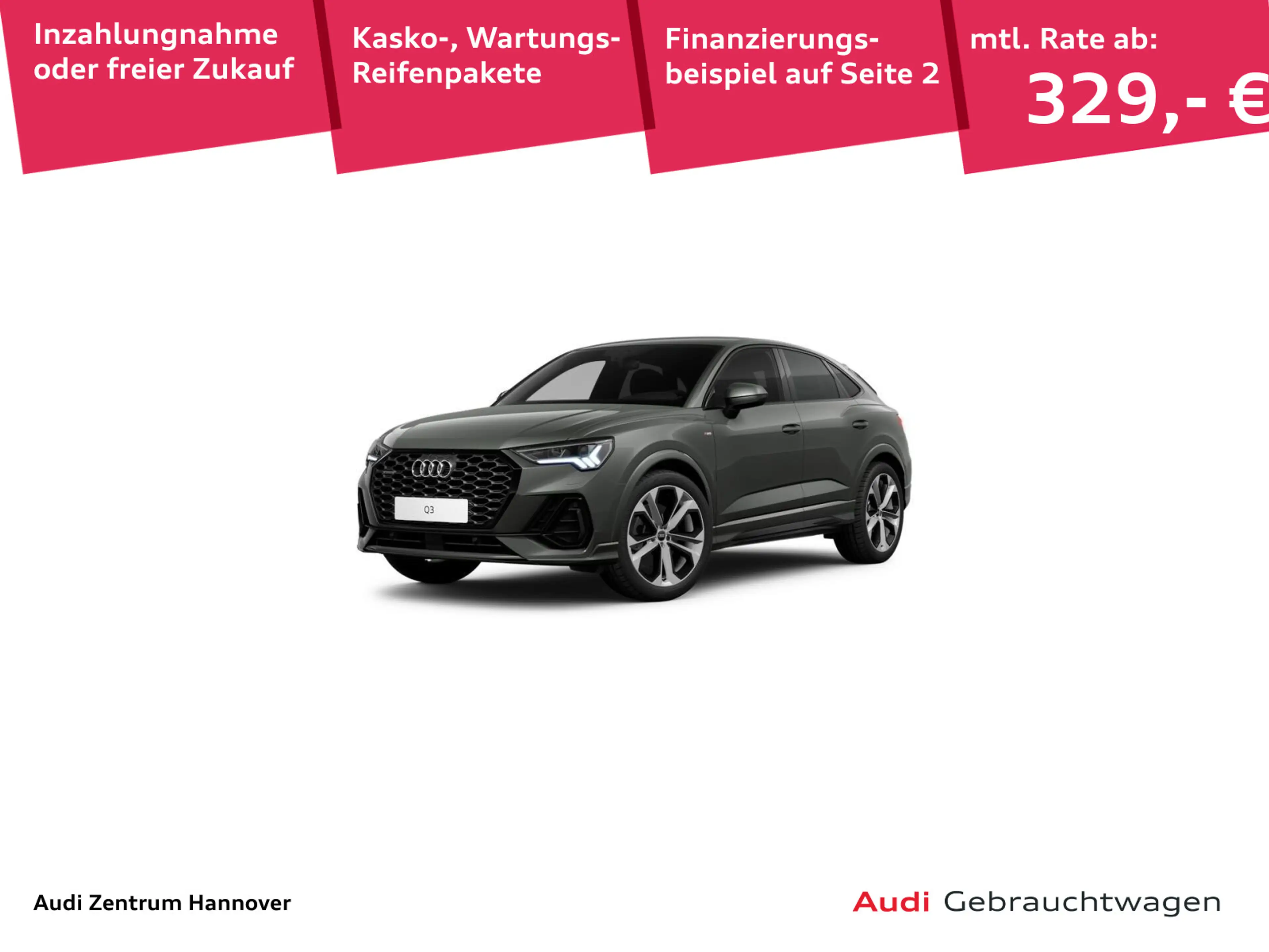 Audi Q3 S line 40 TFSI quattro Matrix Kamer