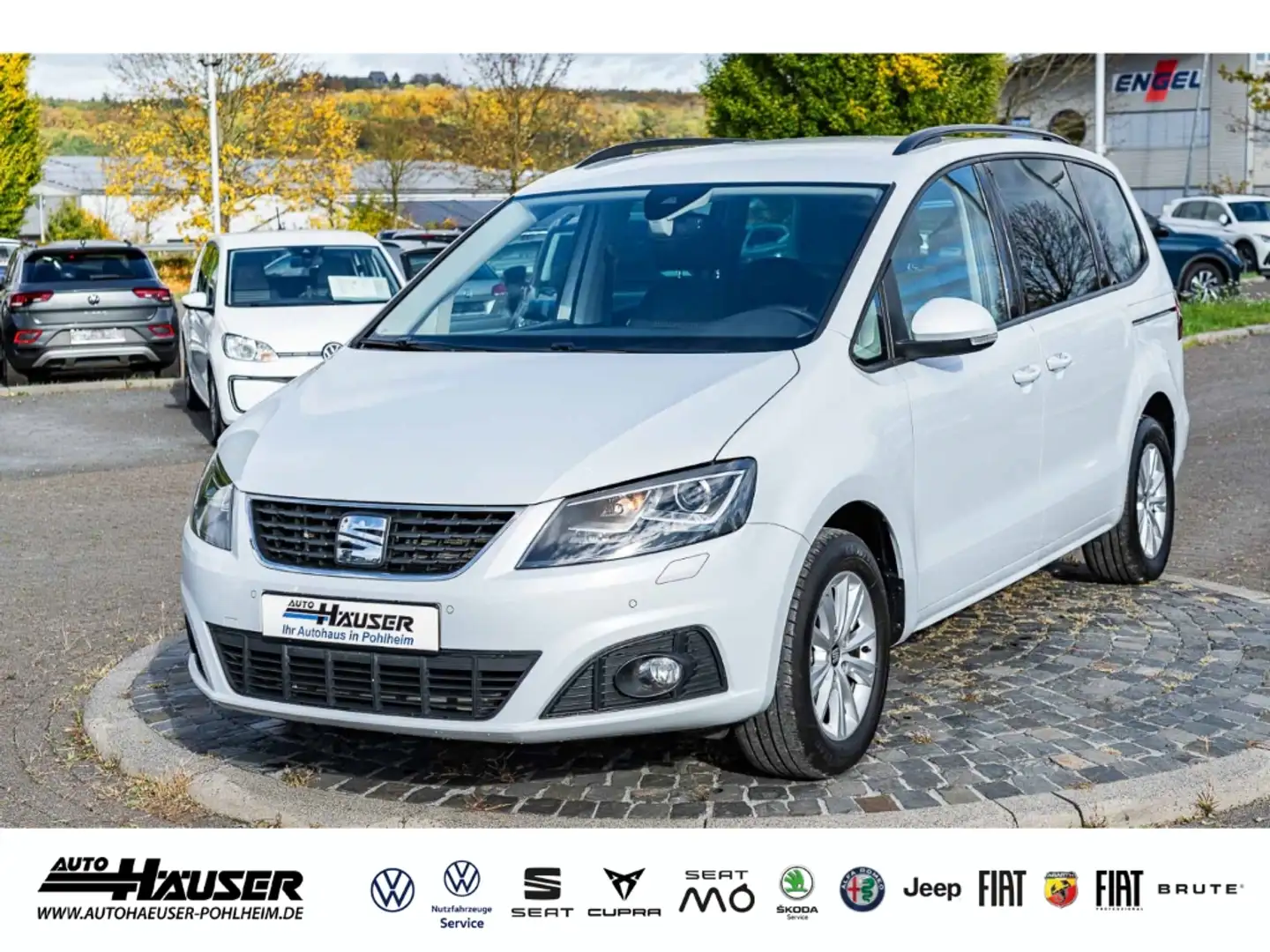 SEAT Alhambra Style 2.0 TDI DSG EL. HECKKL. EL. SCHIEBETÜR NAVI Wit - 1