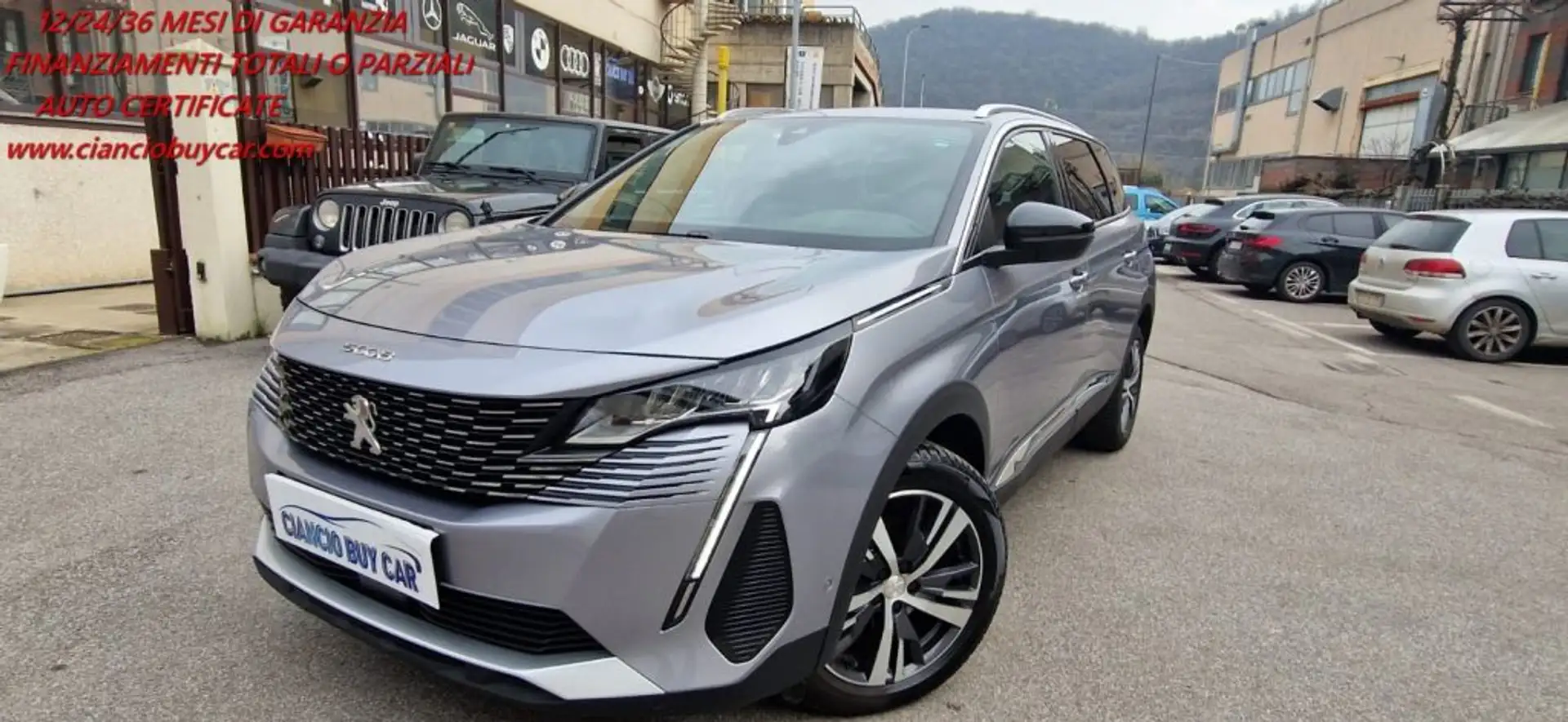 Peugeot 5008 7 posti BlueHDi 130 S&S EAT8 Allure Grigio - 1