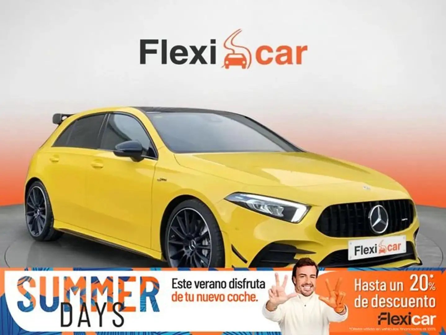 Mercedes-Benz A 35 AMG Mercedes-AMG 4MATIC+ Jaune - 1