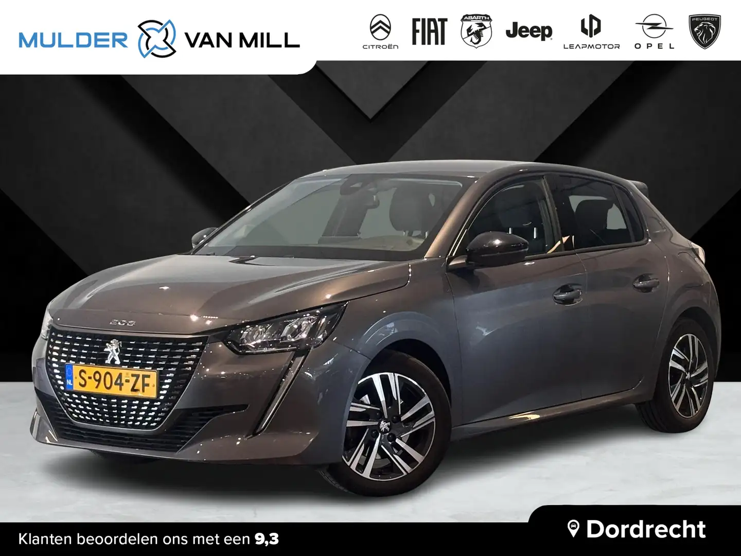 Peugeot 208 Allure Pack 1.2 Turbo 100pk EAT8 | NAVI | CAMERA | Grigio - 1