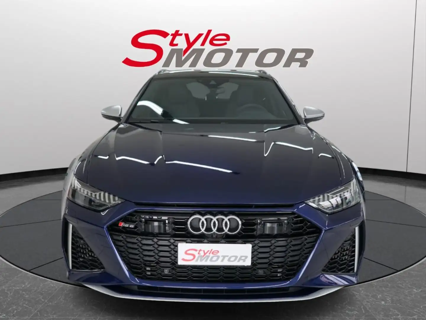 Audi RS6 Carbocer-Panorama Dynamic Plus Italiana Uniprop. Kék - 1