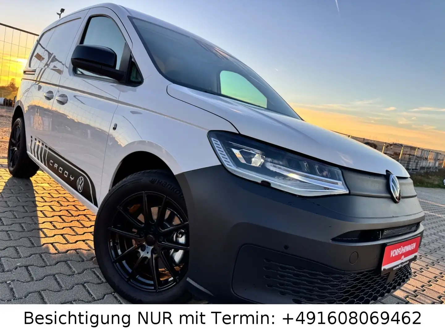 Volkswagen Caddy Cargo DSG AHK LED STANDHZG ALU CAM Weiß - 1