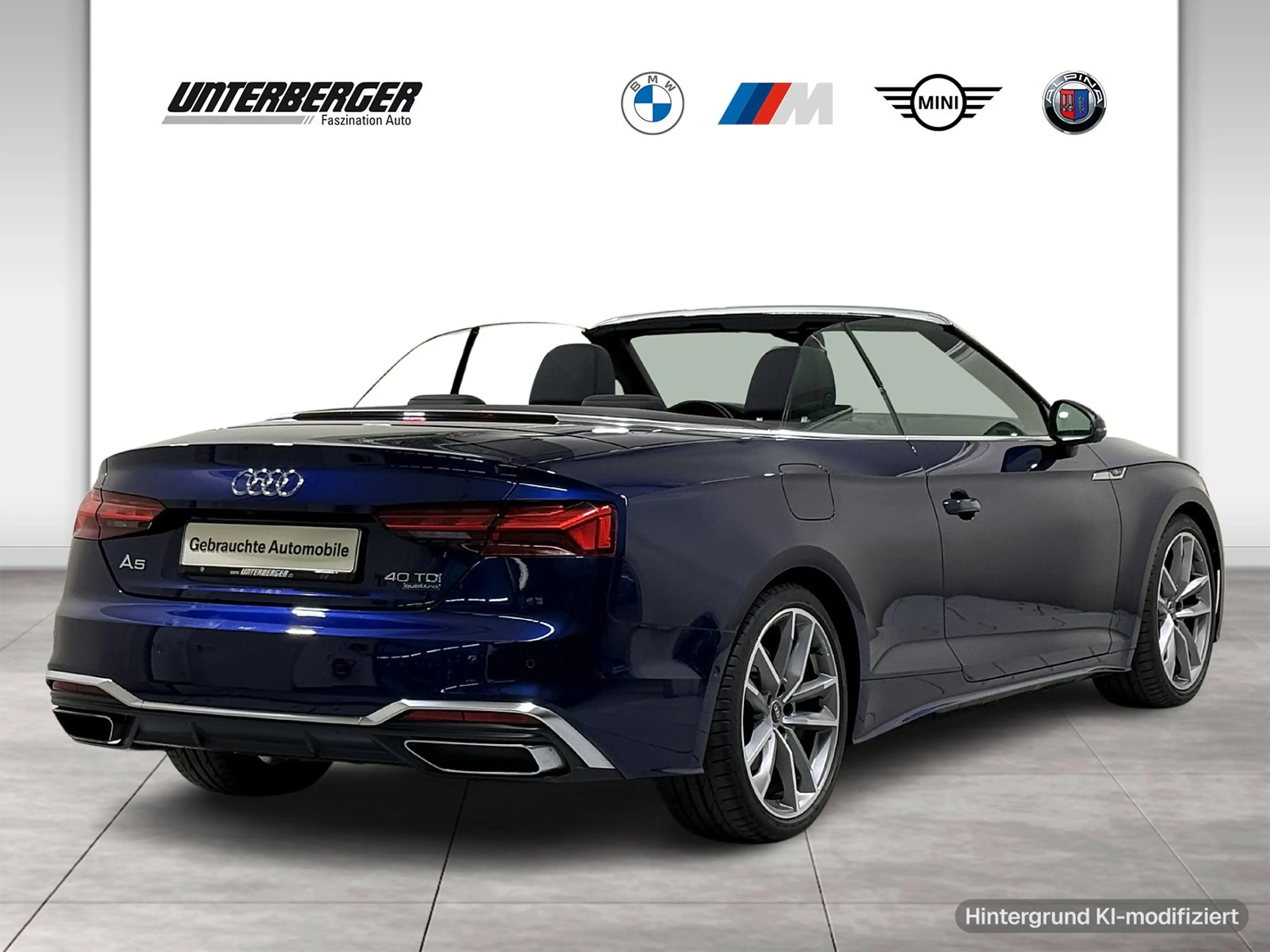 Audi A5 Cabrio 40 TDI quattro S line AHK HUD ACC RFK — photo 3