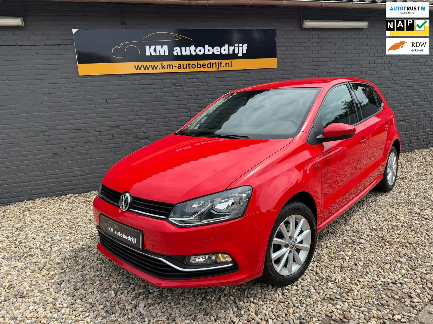 Volkswagen Polo 1.0 TSI Highline*Lounge*Clima*PDC*Cruise* Rood - 1