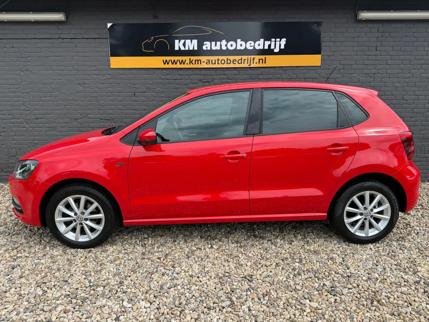 Volkswagen Polo 1.0 TSI Highline*Lounge*Clima*PDC*Cruise* Rood - 2