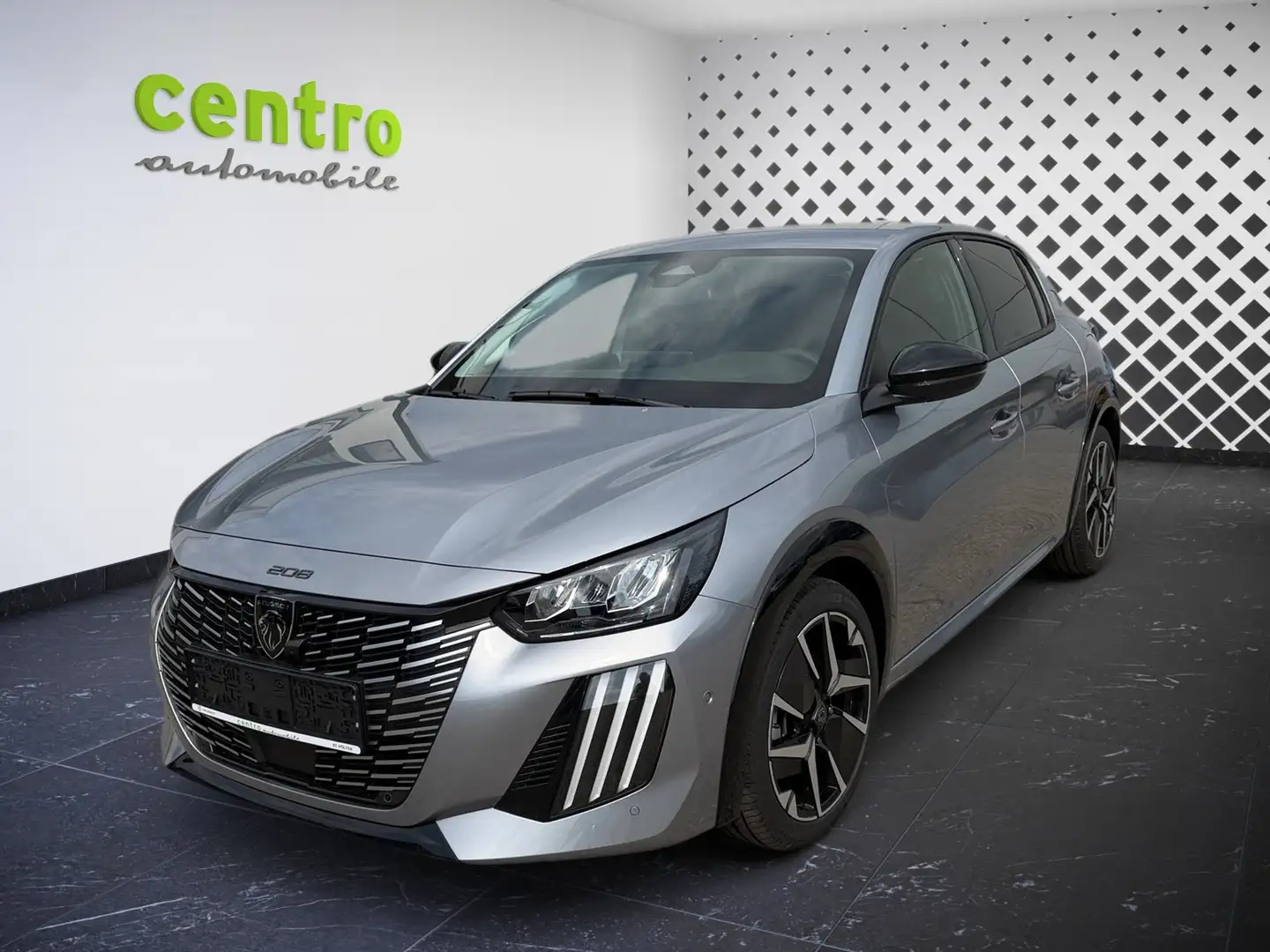 Peugeot 208 Allure Turbo 100PS Grau - 1