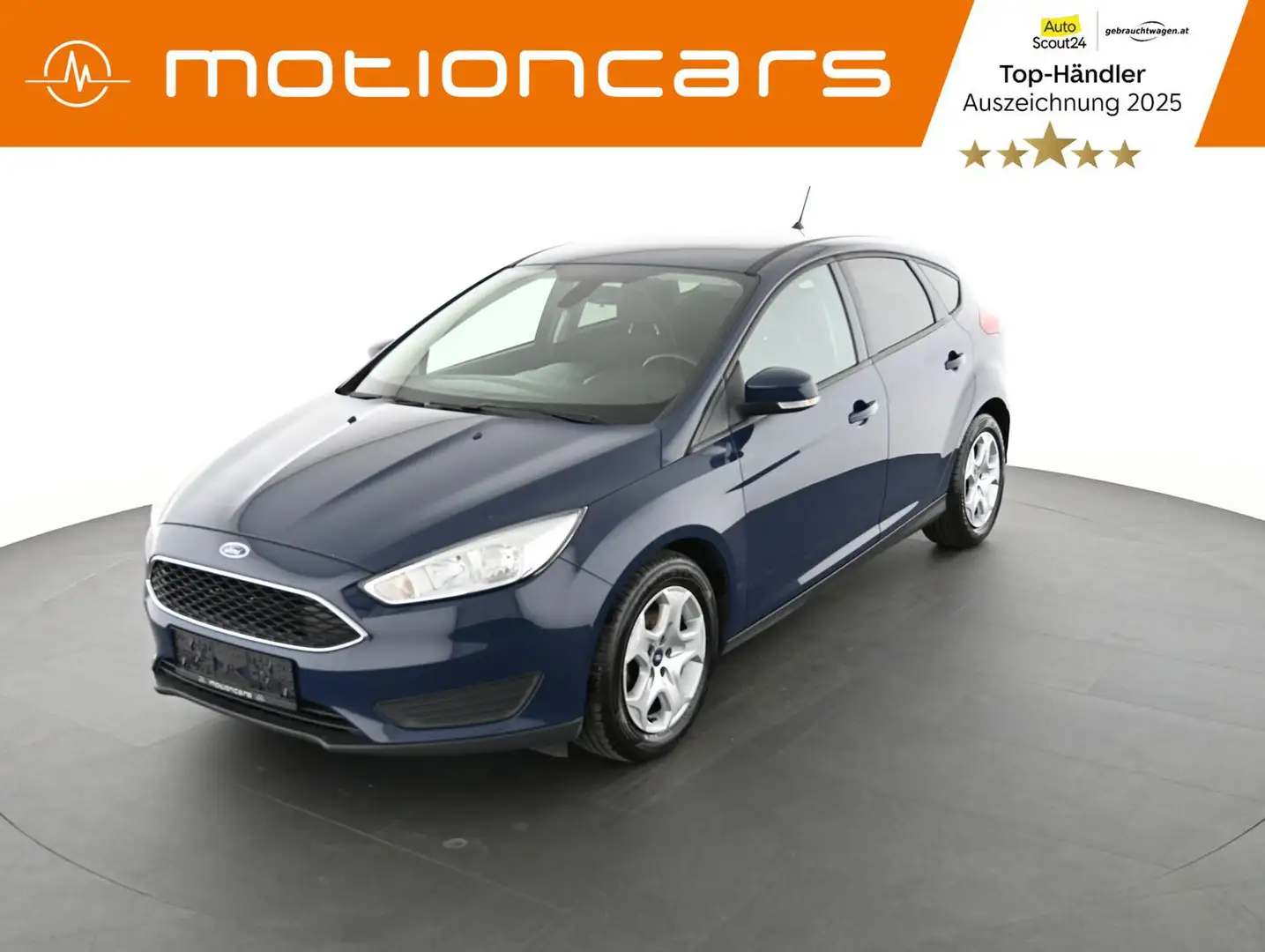 Ford Focus 1.6 Ti-VCT Trend Pickerl NEU Blau - 1