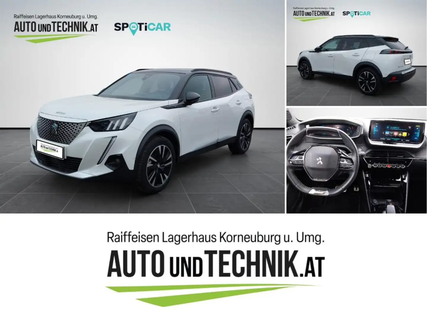 Peugeot 2008 E-GT Weiß - 1