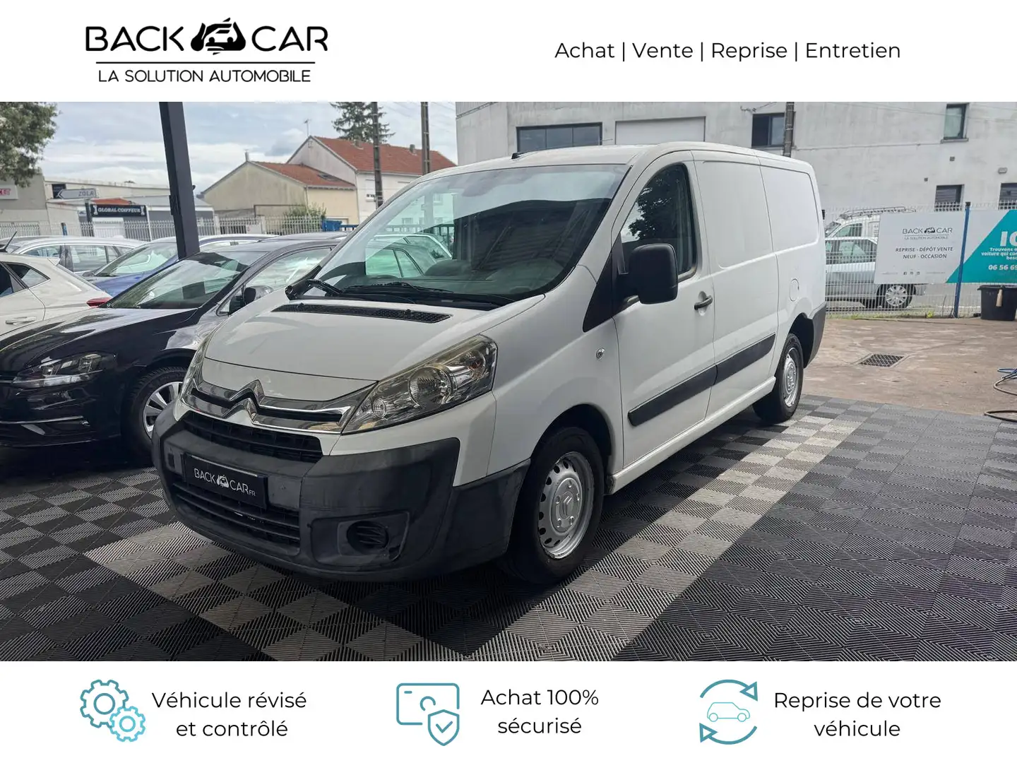 Citroen Jumpy FGN TOLE 29 L2H1 HDI 125 FAP CLUB Wit - 2
