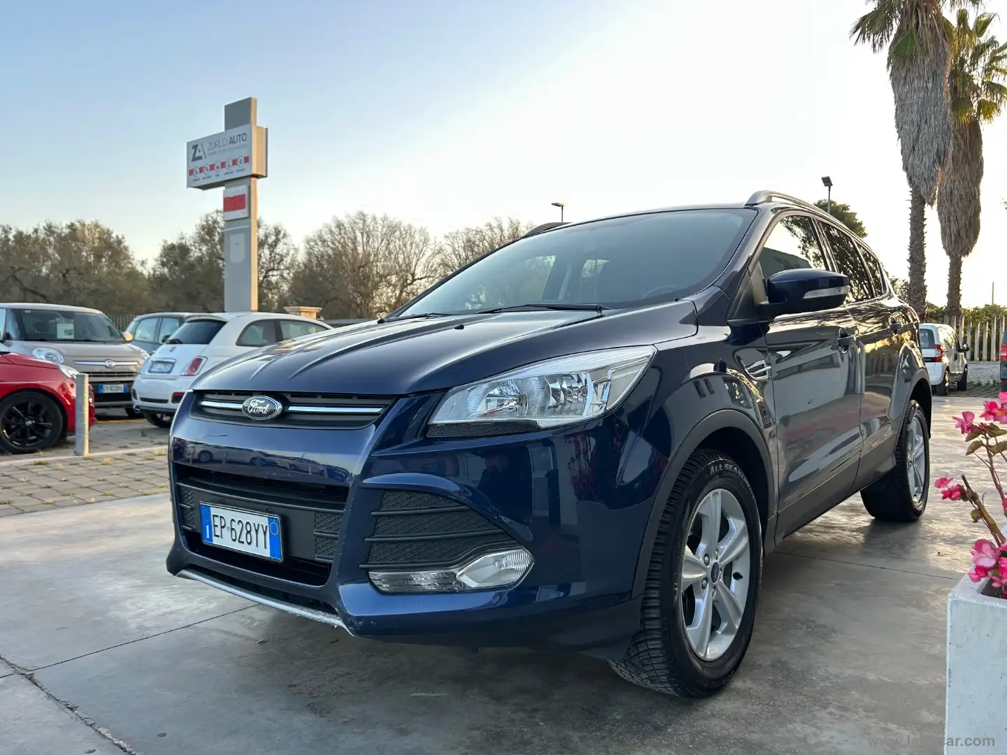 Ford Kuga 2.0 TDCI 140 CV 2WD Titanium Bleu - 1