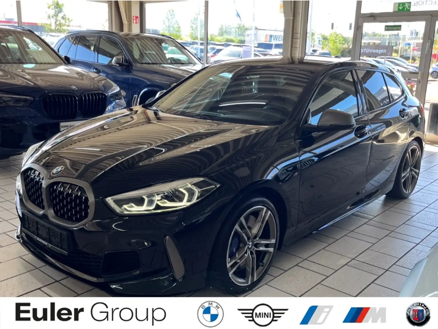 BMW 135 i A xDrive M-Sport 18'' Navi LED HiFi DAB Lkrhzg G Noir - 1