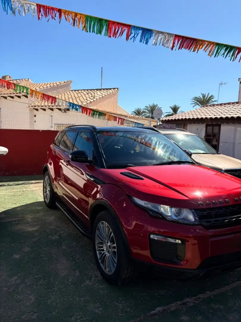 Land Rover Range Rover Evoque 2.2L TD4 Dynamic 4x4 Aut. Rojo - 1