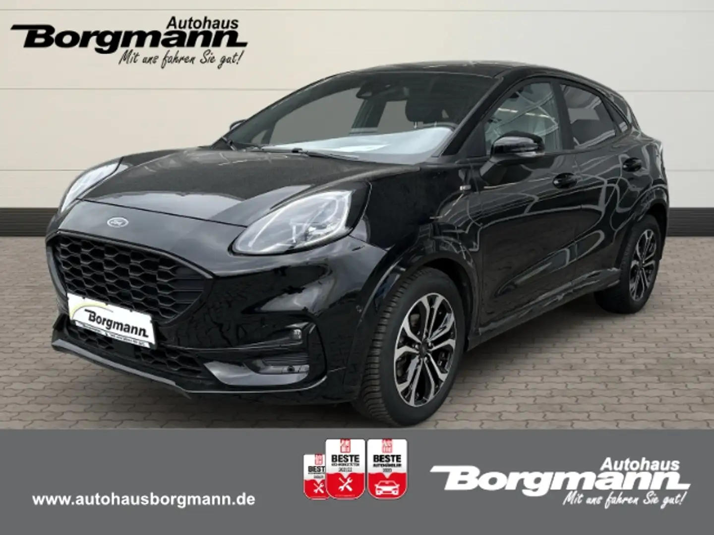 Ford Puma ST-Line X 1.0 AUTOMATIK Mild Hybrid EU6d Noir - 1
