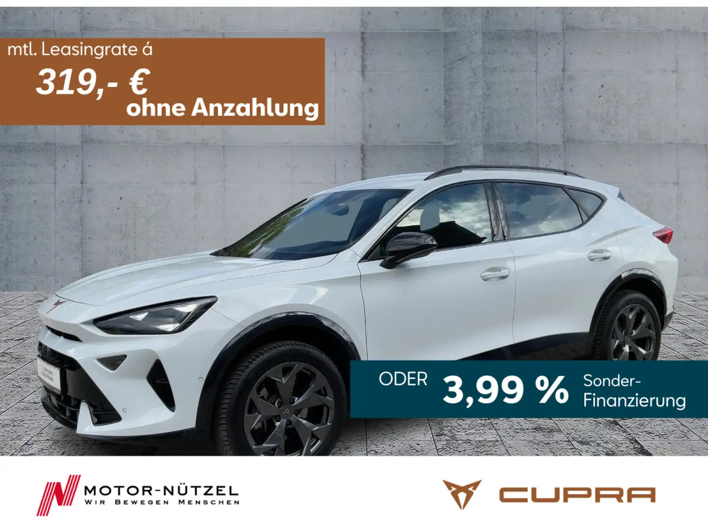 CUPRA Formentor 2.0 TDI DSG LED+NAVI+ACC+KAMERA+SHZ Weiß - 1