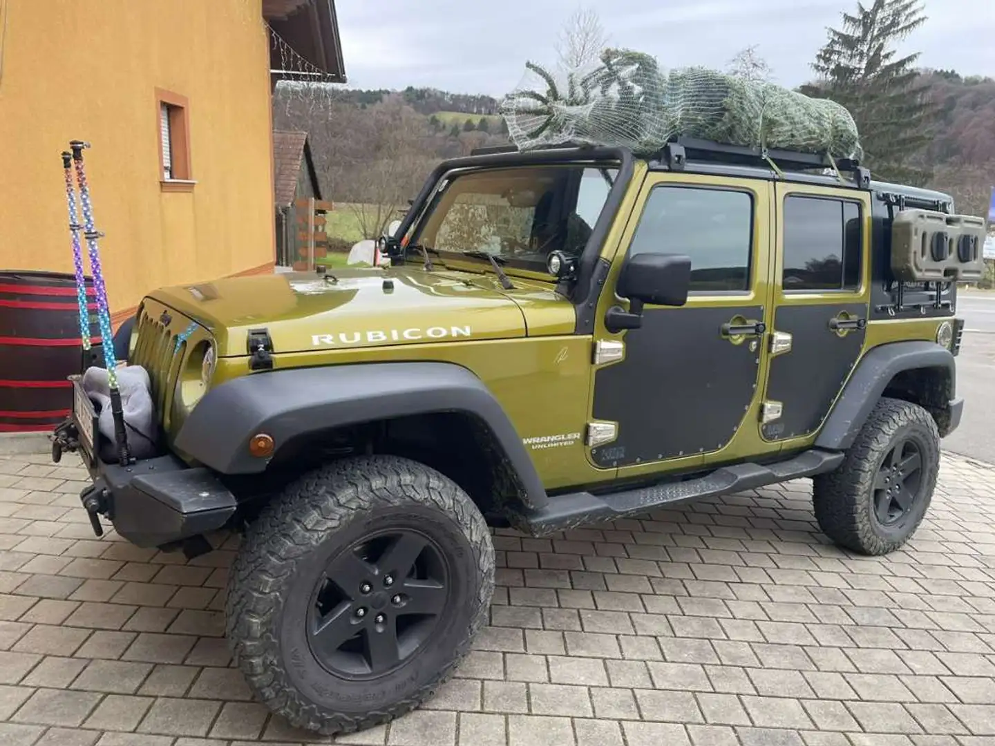 Jeep Wrangler Wrangler Unlimited Rubicon 2,8 CRD HT Aut. Unlimited Rubicon Grün - 2