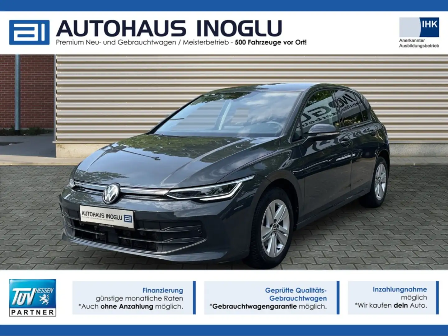 Volkswagen Golf 1.5 TSI OPF Life App-Connect Wireless+SHZ+DAB+ Gris - 1