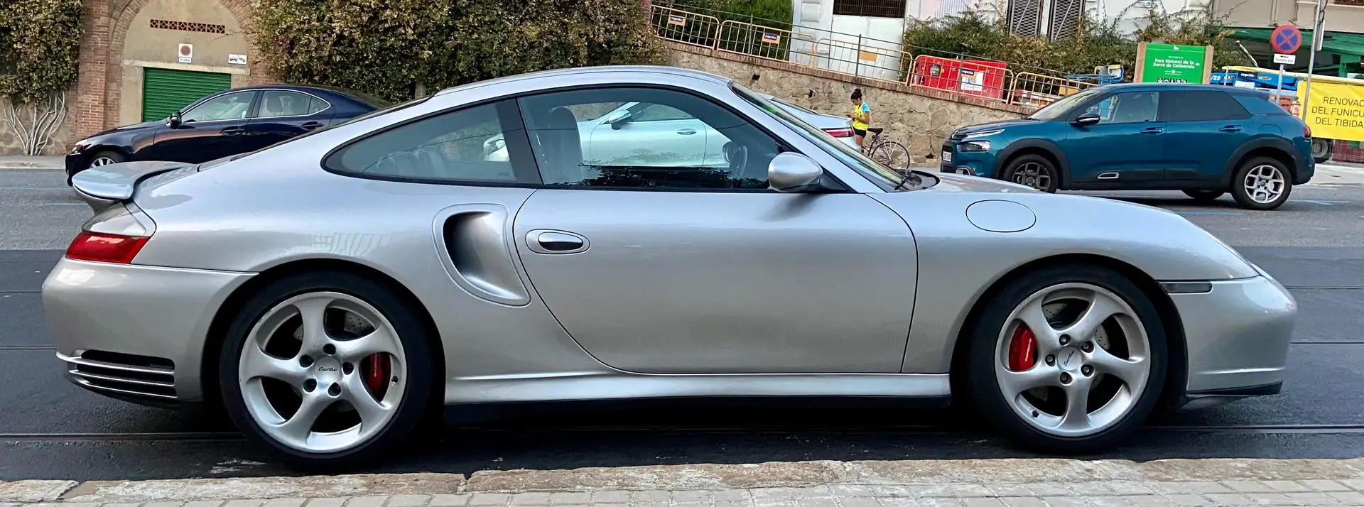Porsche 996 Turbo Plateado - 2