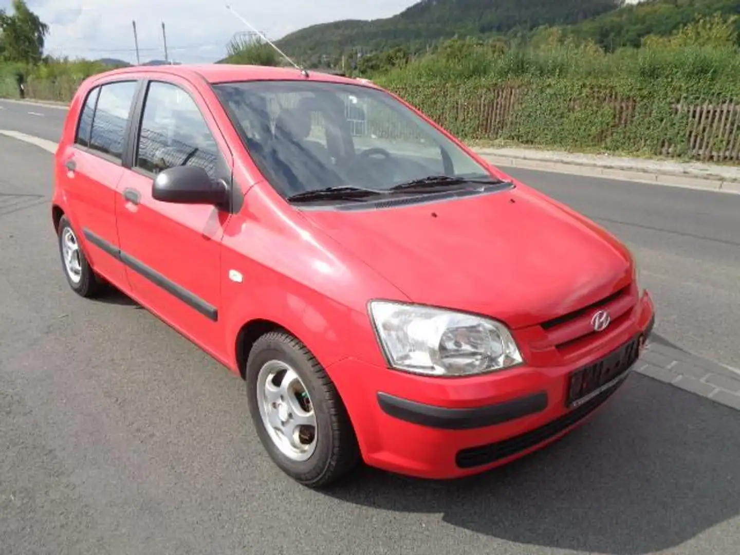 Hyundai Getz 1.1 GL / Klima / Alus / Tüv  neu / 1.Hand Червоний - 1