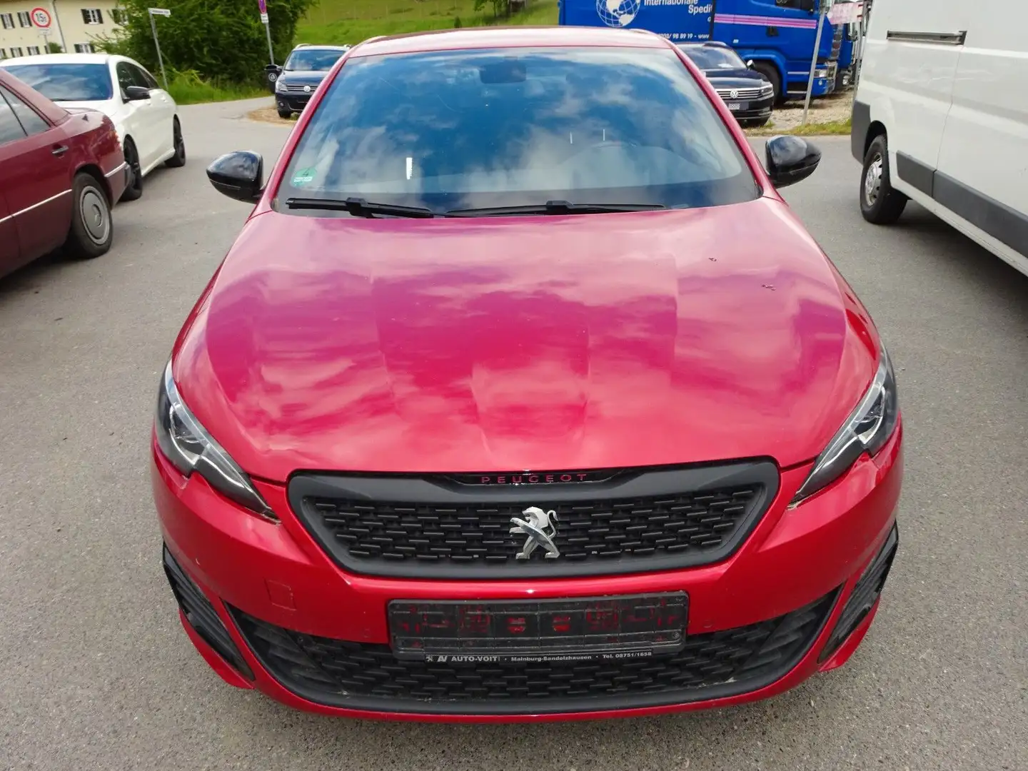 Peugeot 308 GTi/Euro 6 Rood - 1
