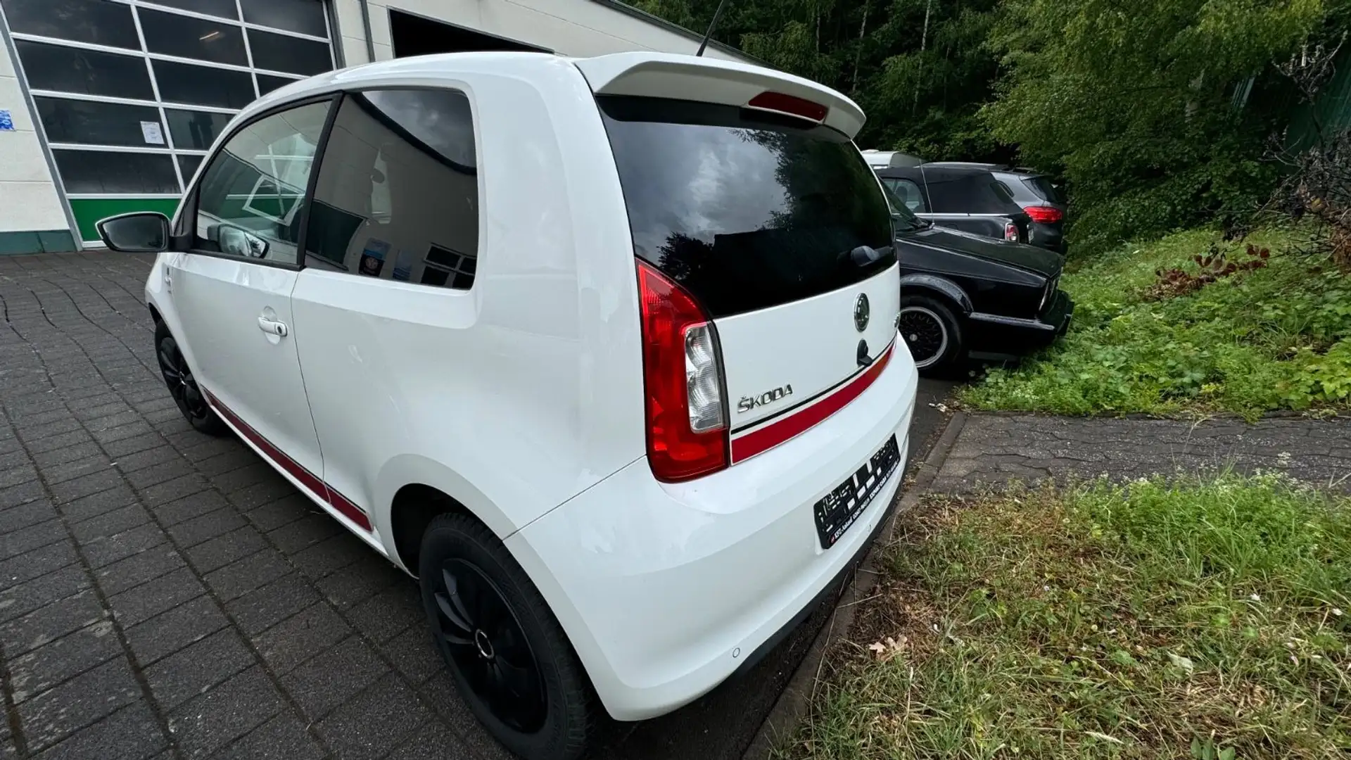 Skoda Citigo Sport 79TKM CNG!Scheckh.KlimaTÜV! SH FP!! Белый - 2