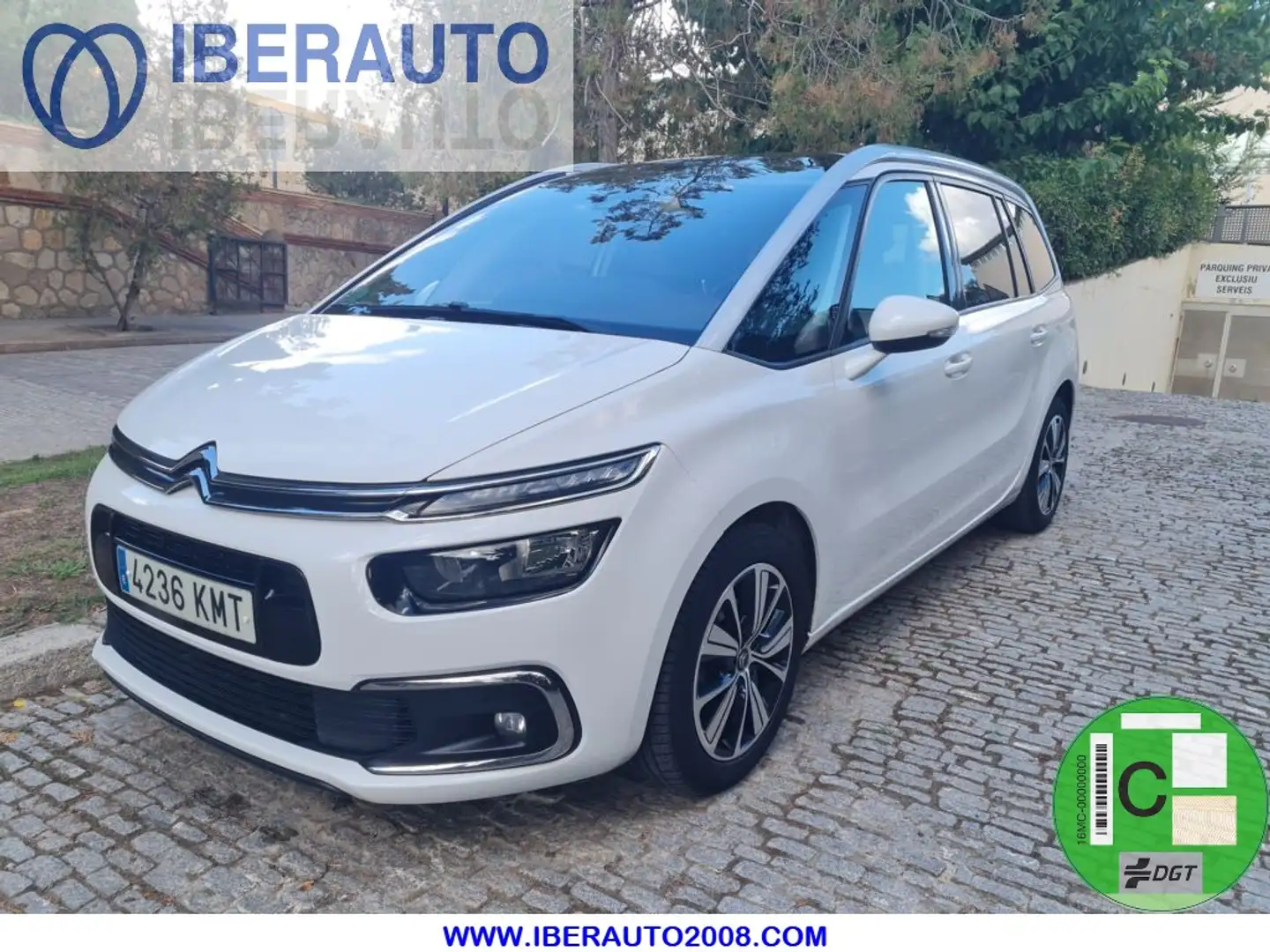 Citroen C4 Grand Spacetourer 1.2 Puretech S&S Live EAT6 130 Weiß - 1