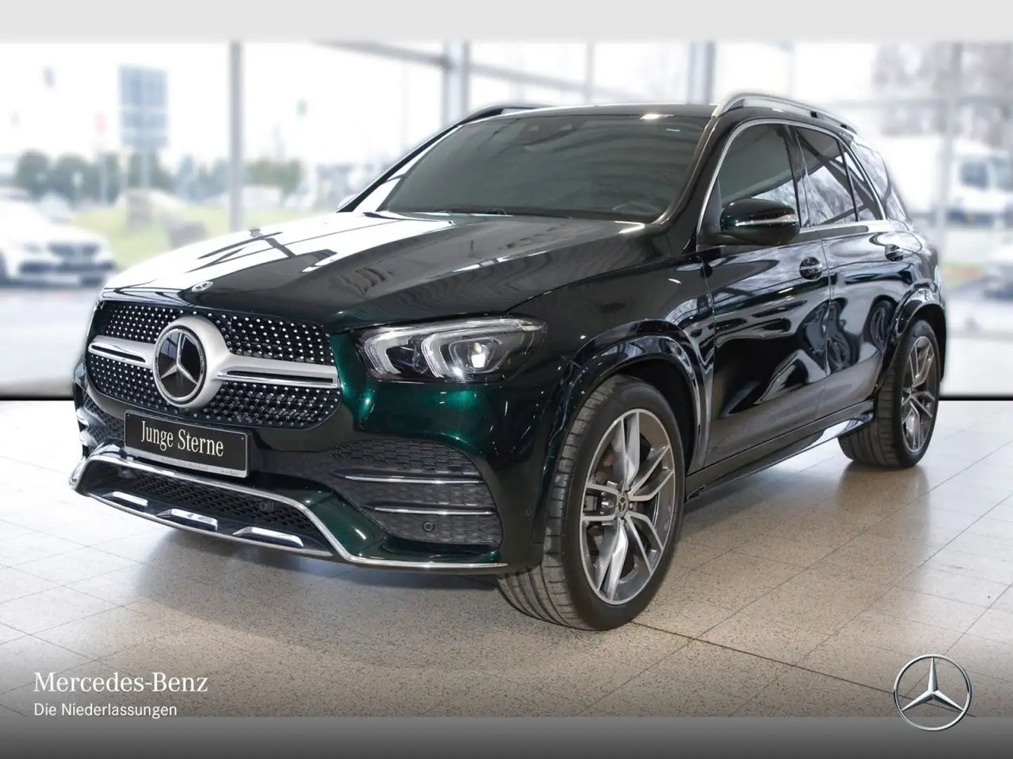 Mercedes-Benz GLE 580 4M AMG+360+AHK+LED+FAHRASS+22"+KEYLESS+9G Vert - 2
