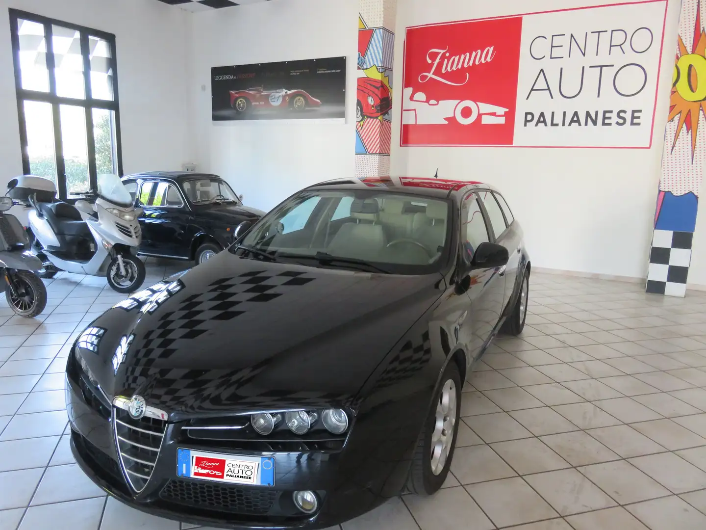 Alfa Romeo 159 159 Sportwagon SW 1.9 jtdm 16v Progression 150cv Zwart - 2