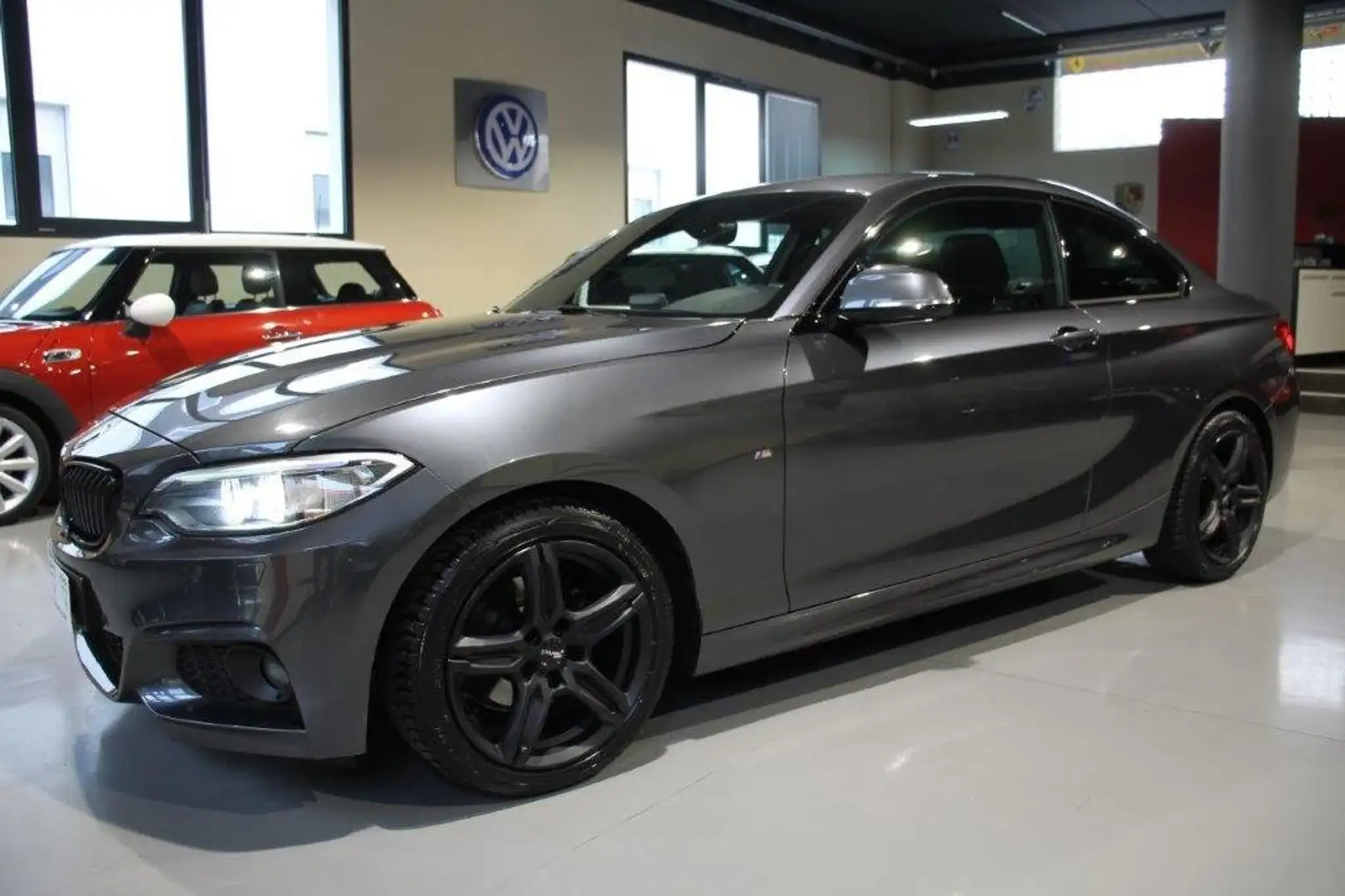 BMW 218 218d Coupe M Sport 150cv Cambio Manuale Gris - 1
