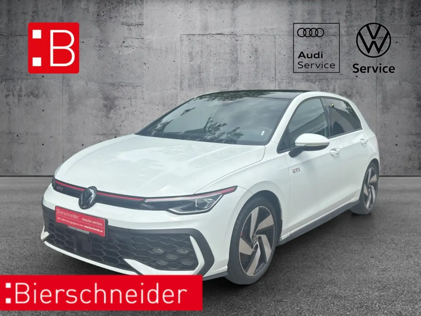 Volkswagen Golf GTI 8 2.0 TSI DSG Facelift IQ-LIGHT DIGITAL PRO PANO K Weiß - 1