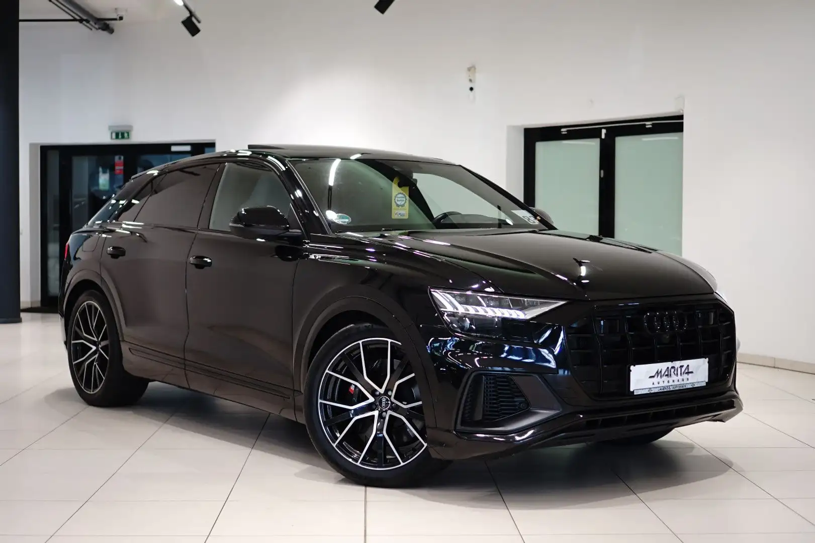 Audi SQ8 4.0|RS-SITZ|ACC|LUFT|MASSAG|PANO|CARBON|B&O| Noir - 1