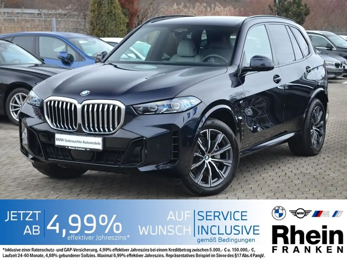 BMW X5 xDrive30d M Sport LiveCptProf.AHK.IconicGlow Schwarz - 1