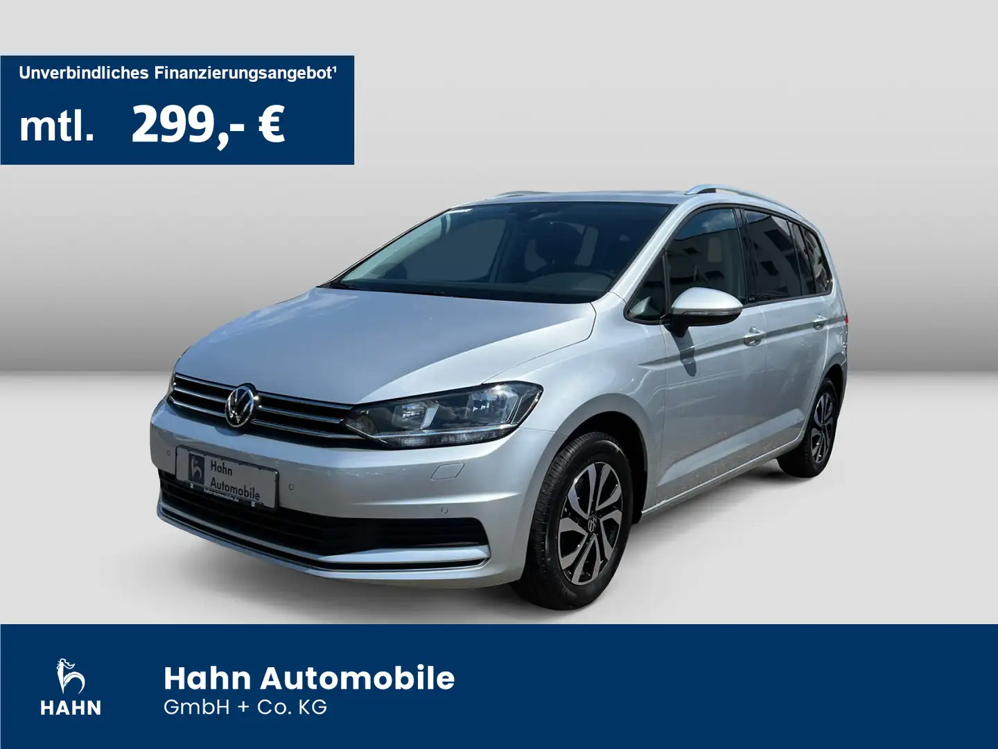 Volkswagen Touran Active 2.0TDI ACC CAM NAVI-VORB. APP-CONN Silber - 1