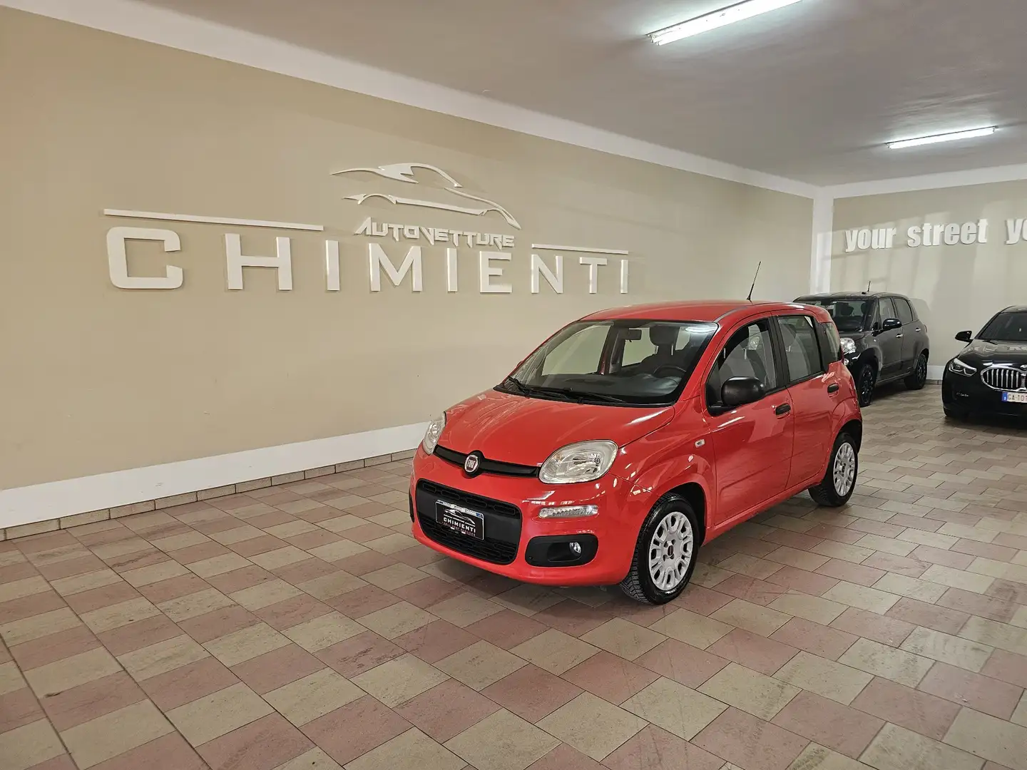 Fiat Panda Panda 1.3 mjt 16v EASY s Rood - 1