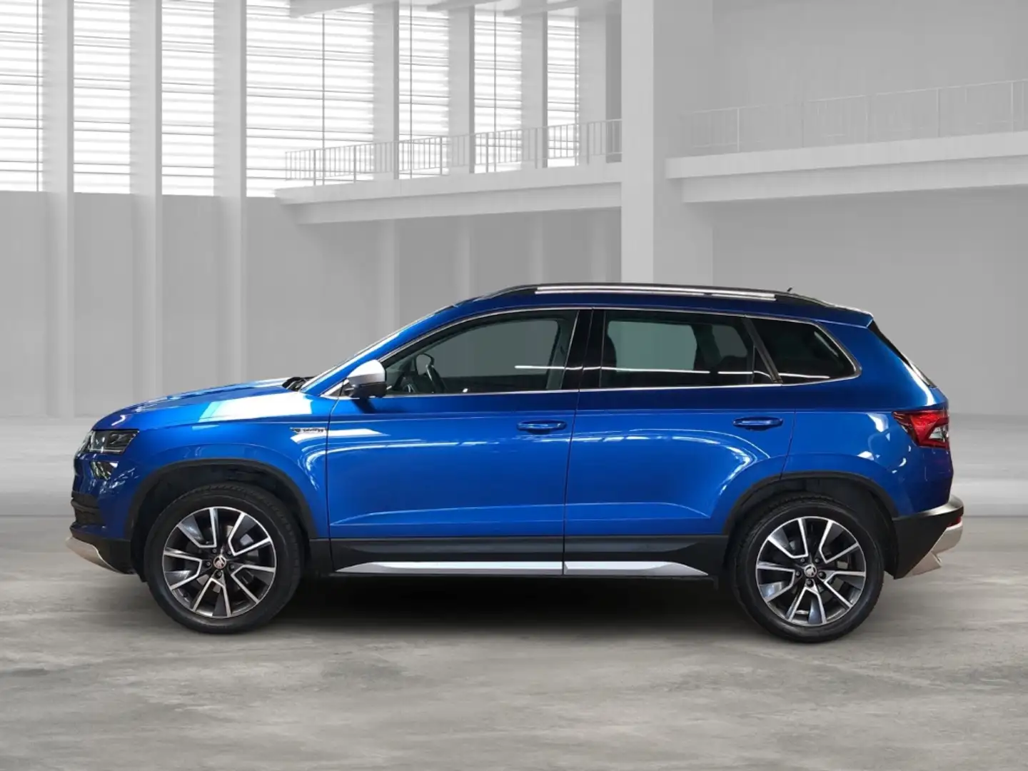 Skoda Karoq Scout 2.0 TDI 4x4 Navi LED Sperrdiff. Apple CarPla Blau - 2