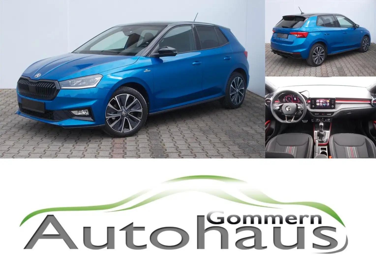 Skoda Fabia * Monte Carlo * mit vielen Extras !!! Blau - 1