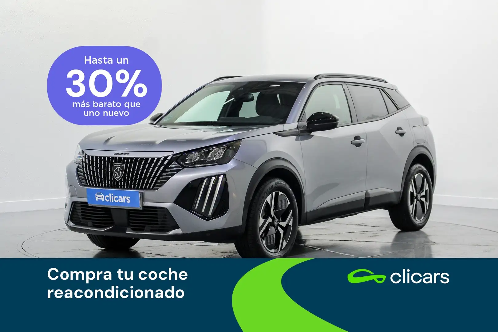 Peugeot 2008 1.2 PureTech S&S Allure EAT8 130 Plateado - 1