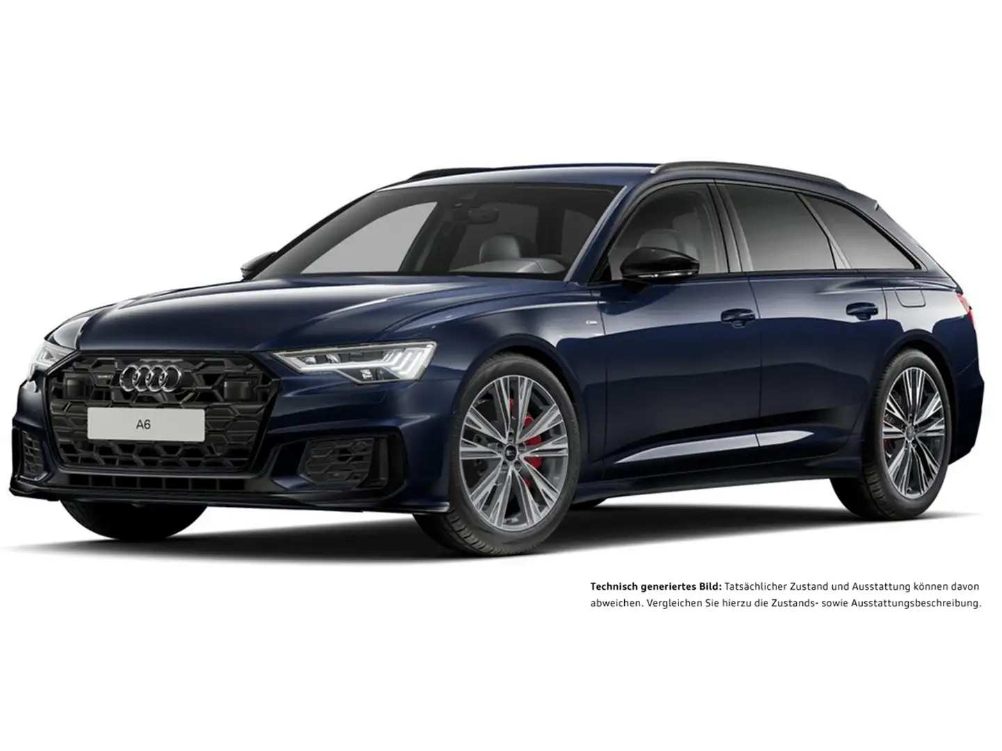 Audi A6 Avant 55 quattro HYBRID S LINE AHK CAM LM20 Blau - 2