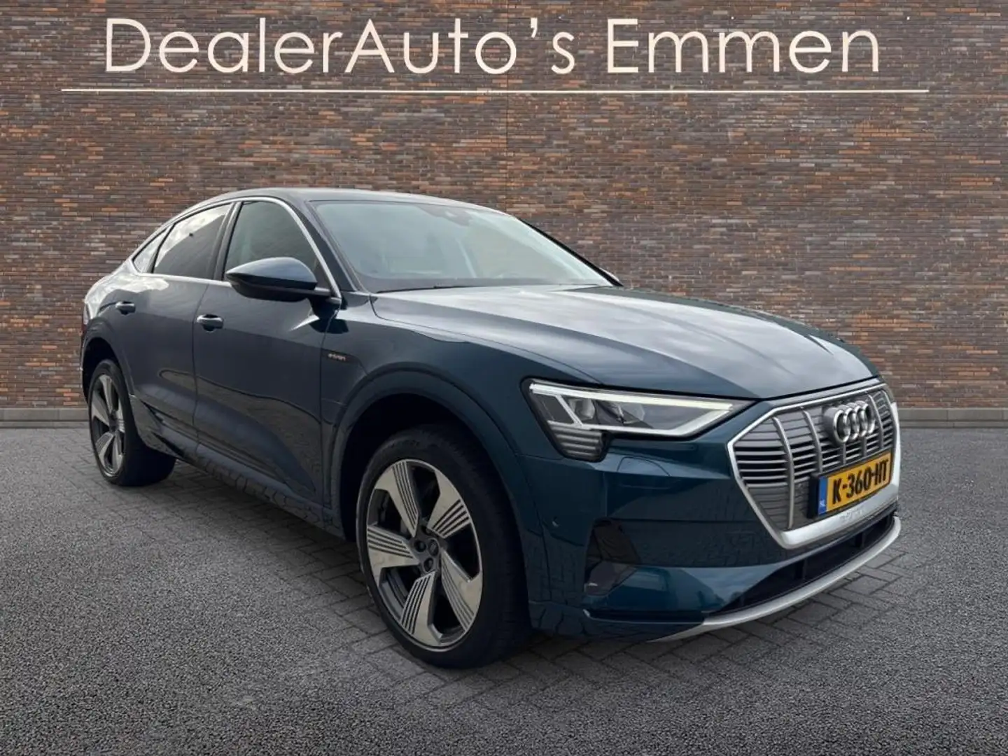 Audi e-tron Sportback 50 quattro ECC LMV NAVIGATIE SPORTBACK A Blauw - 1