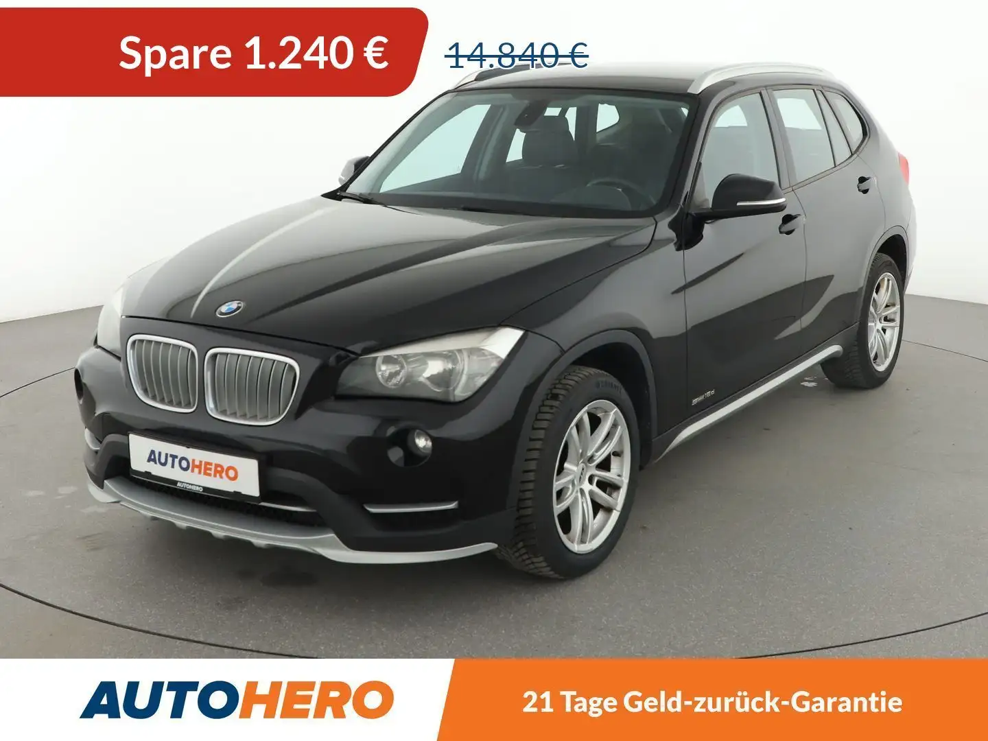 BMW X1 sDrive 18d *PDC*SHZ*KLIMA*GARANTIE* Schwarz - 1
